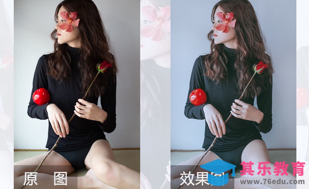 PS-轻私房人像分析对比色及应用[虎课网手机摄影入门视频教程][MP4产品摄影教程全集 ]-第1张图片-我要自学网