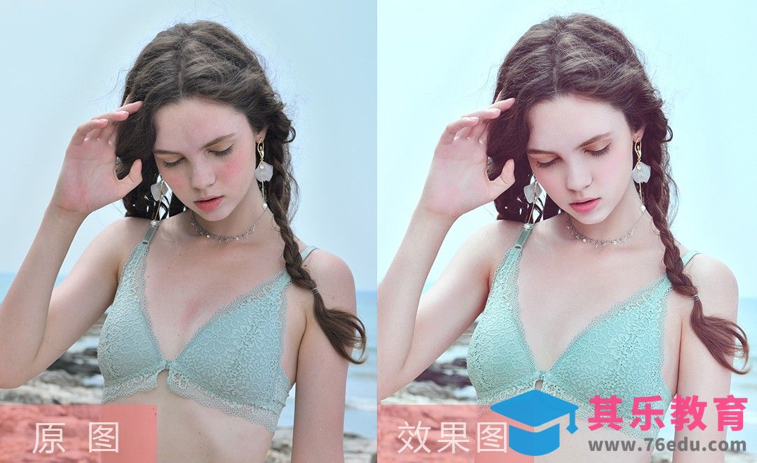 PS-淘宝内衣女模特精修[虎课网手机摄影入门视频教程][MP4产品摄影教程全集 ]-第1张图片-我要自学网