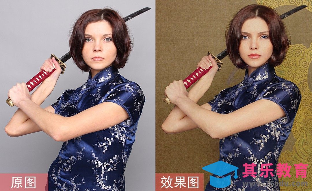 PS-忍者女模特精修[虎课网手机摄影入门视频教程][MP4产品摄影教程全集 ]-第1张图片-我要自学网