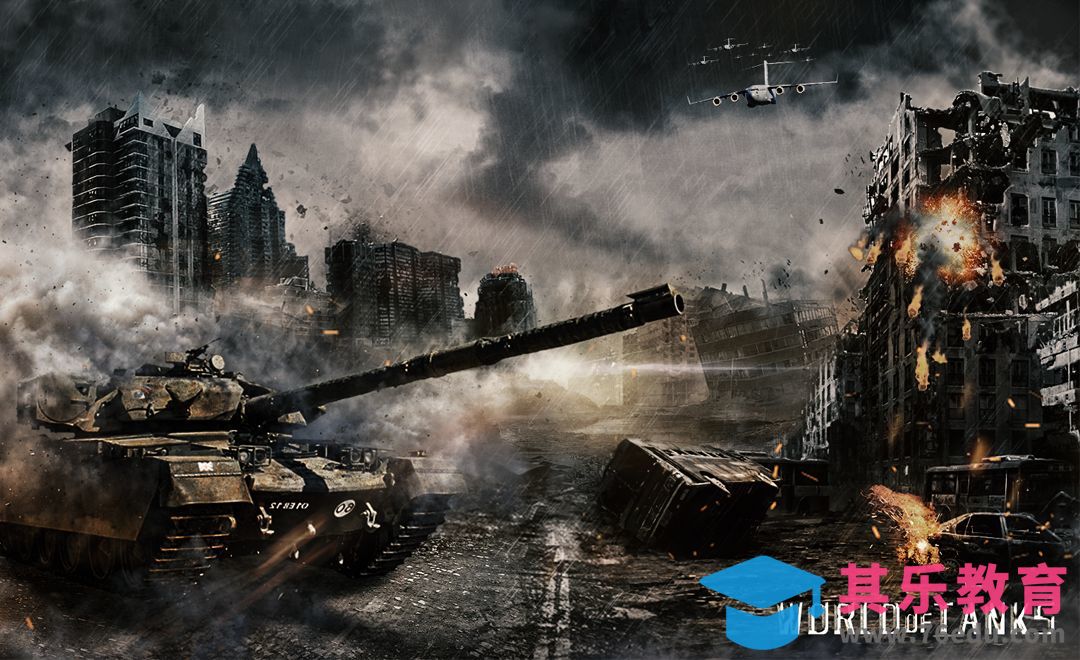 PS-战争场景电影海报合成[平面设计视频教程][海报设计MP4高清全集 ]-第1张图片-我要自学网