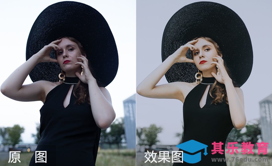 PS-中性冷色及双曲线修图详解[虎课网手机摄影入门视频教程][MP4产品摄影教程全集 ]-第1张图片-我要自学网