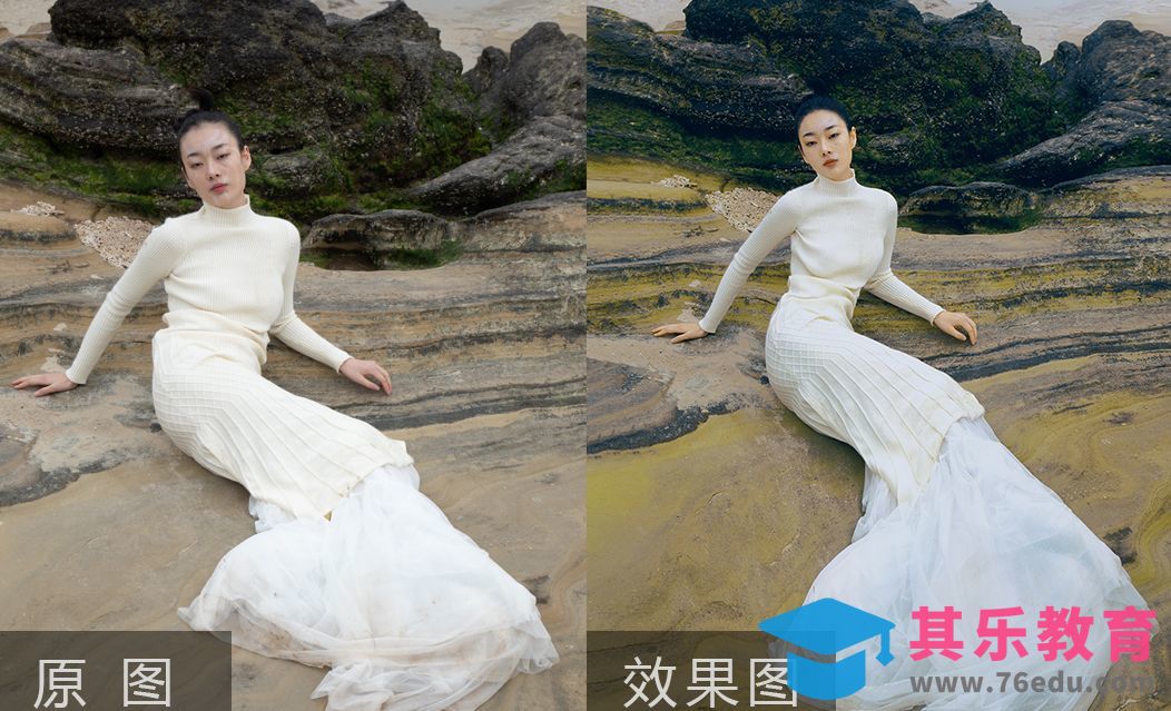 PS-利用调色和二次构图拯救废片[虎课网手机摄影入门视频教程][MP4产品摄影教程全集 ]-第1张图片-我要自学网