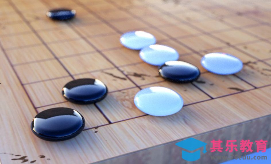 C4D-围棋建模渲染[虎课网C4D设计视频教程][产品数码建模MP4教程全集 ]-第1张图片-我要自学网