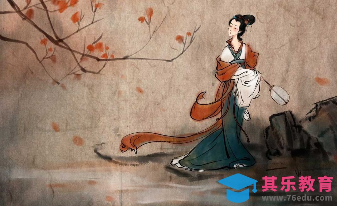 PS-板绘插画-水墨风格仕女图[虎课网绘画插画视频教程][ipad商业插画MP4教程全集 ]-第1张图片-我要自学网