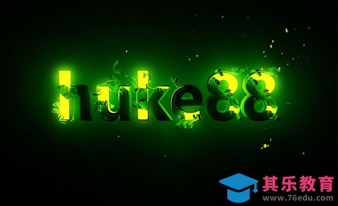 C4D+PS-9分钟完成酷炫植被缠绕文字[虎课网C4D设计视频教程][产品数码建模MP4教程全集 ]-第1张图片-我要自学网