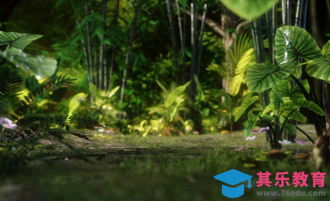 C4D+OC+AE-奇幻森林全流程思路讲解[虎课网C4D设计视频教程][产品数码建模MP4教程全集 ]-第1张图片-我要自学网