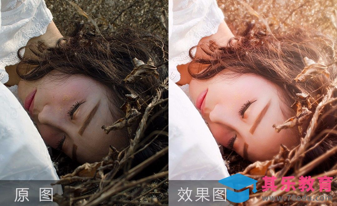 PS-暖调人像的后期处理[虎课网手机摄影入门视频教程][MP4产品摄影教程全集 ]-第1张图片-我要自学网