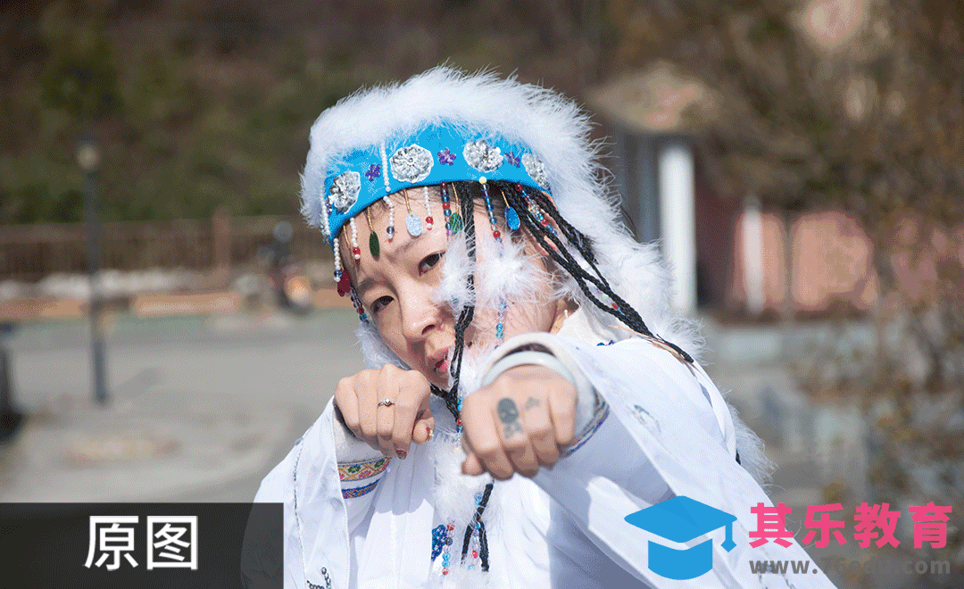 PS-初冬冰晶材质人像合成[虎课网手机摄影入门视频教程][MP4产品摄影教程全集 ]-第1张图片-我要自学网