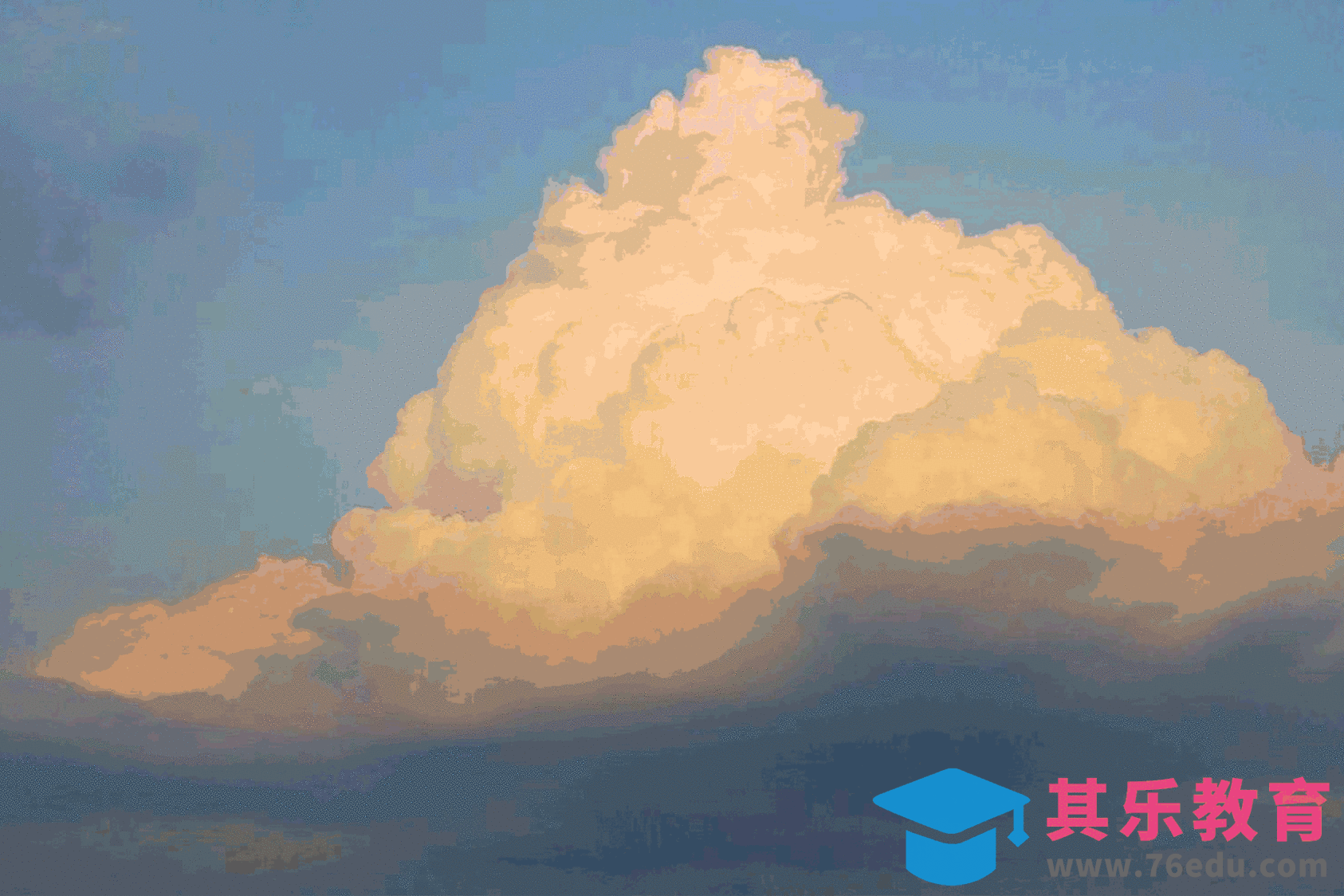 PS-情绪插画-云中灵感[虎课网绘画插画视频教程][ipad商业插画MP4教程全集 ]-第1张图片-我要自学网