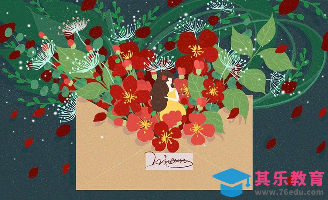 PS-板绘插画-《信》[虎课网绘画插画视频教程][ipad商业插画MP4教程全集 ]-第1张图片-我要自学网