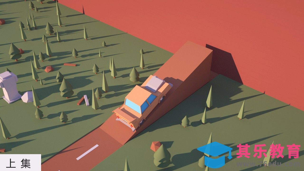 C4D-小汽车动效案例（上集）[虎课网C4D设计视频教程][产品数码建模MP4教程全集 ]-第1张图片-我要自学网