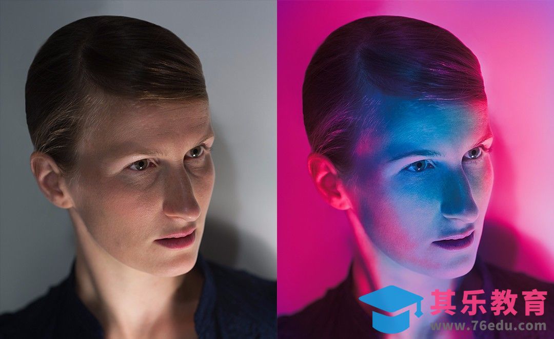 PS-欧美模特棚拍炫彩造型后期[虎课网手机摄影入门视频教程][MP4产品摄影教程全集 ]-第1张图片-我要自学网