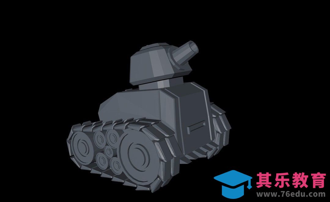 C4D-趣味动感坦克-上集[虎课网C4D设计视频教程][产品数码建模MP4教程全集 ]-第1张图片-我要自学网