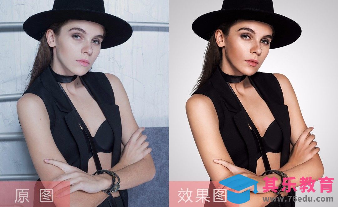 PS-古铜肤色人像[虎课网手机摄影入门视频教程][MP4产品摄影教程全集 ]-第1张图片-我要自学网