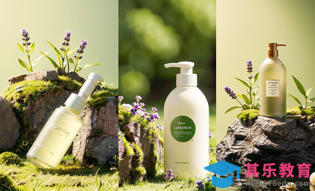 Stable Diffusion-快速产出商用草地化妆品场景图kv电商产品渲染-美妆Al[虎课网AICG人工智能视频教程][MP4高清全集 ]-第1张图片-我要自学网