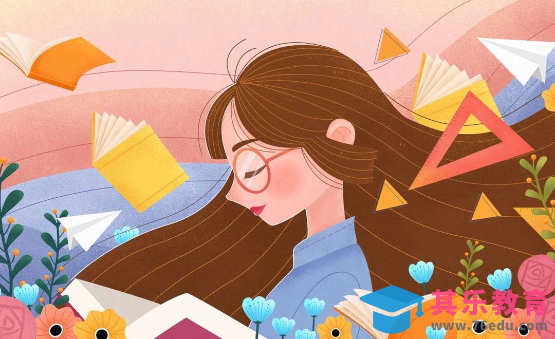 PS-扁平风格校园插画[虎课网绘画插画视频教程][ipad商业插画MP4教程全集 ]-第1张图片-我要自学网