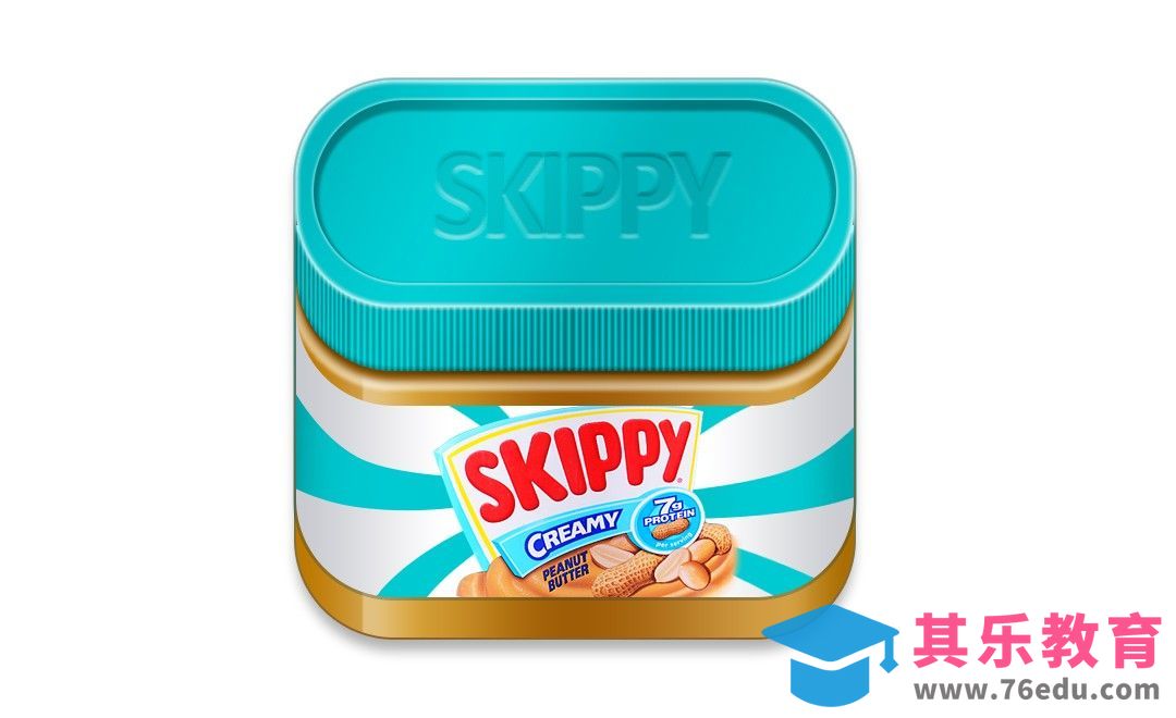 PS-写实花生酱图标绘制[虎课网UI设计视频教程][UI设计教程全集MP4 ]-第1张图片-我要自学网