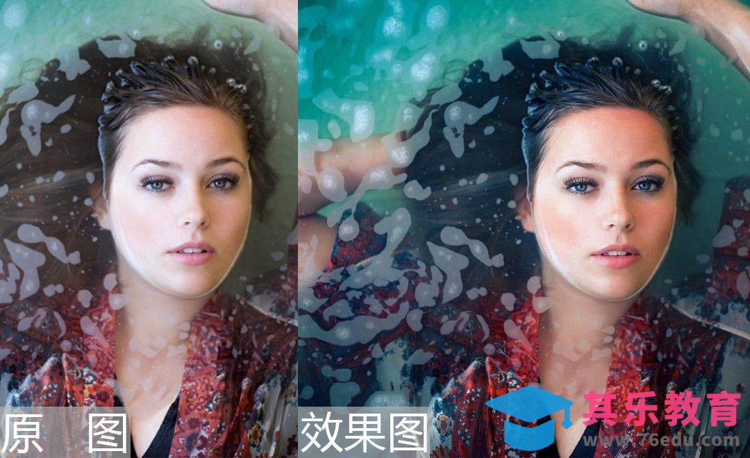 PS-水中人像摄影后期调色修图[虎课网最新视频教程][免费高清MP4教程全集 ]-第1张图片-我要自学网