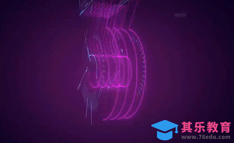 AE-赛博朋克风格三维倒计时动画制作[虎课网影视动画制作视频教程][MP4影视拍摄教程全集 ]-第1张图片-我要自学网