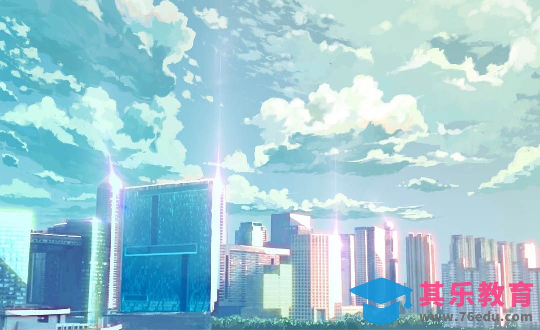 PS-照片转手绘-日漫风雨后的城市[虎课网绘画插画视频教程][ipad商业插画MP4教程全集 ]-第1张图片-我要自学网