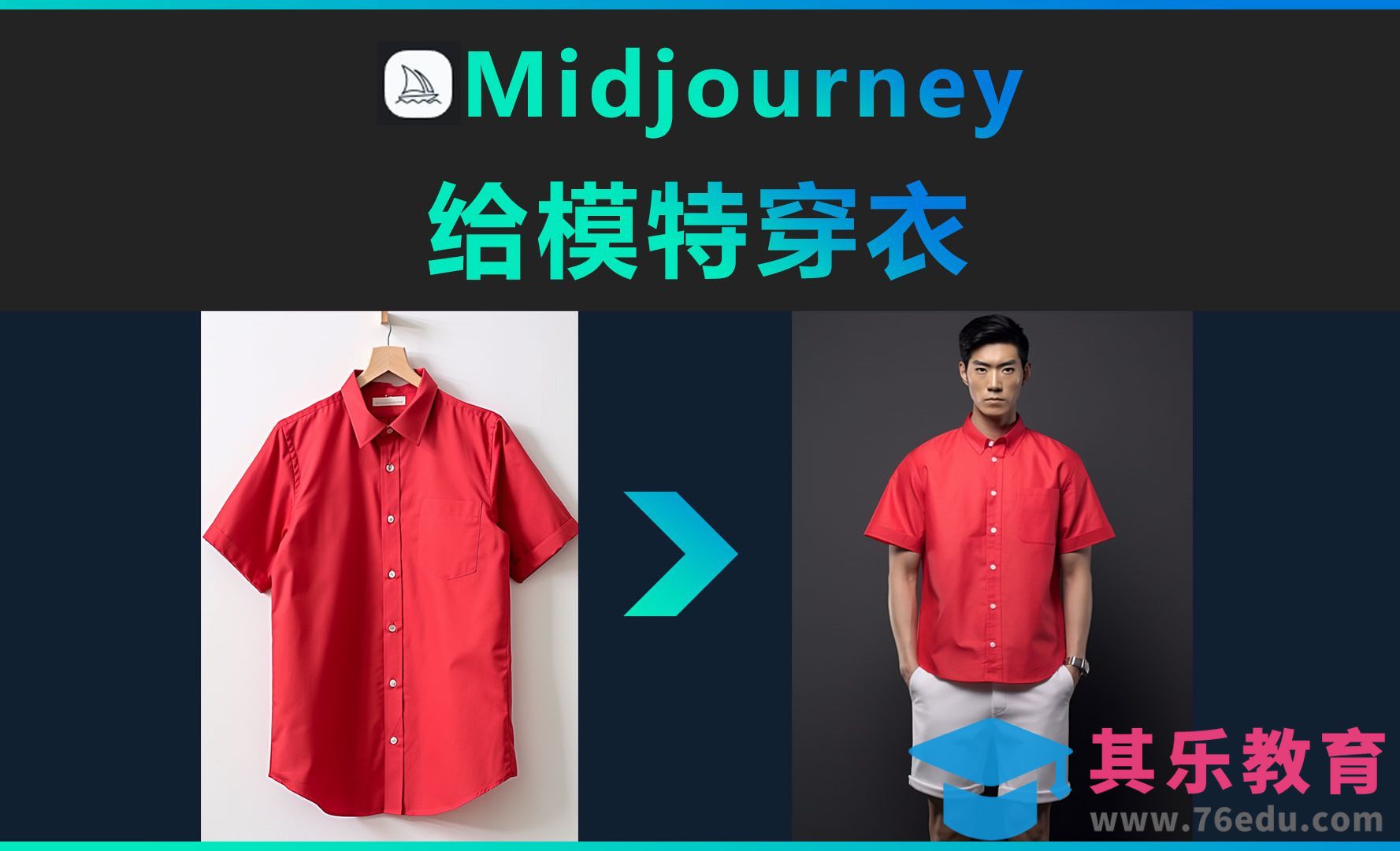 Midjourney-给模特穿衣[虎课网AICG人工智能视频教程][MP4高清全集 ]-第1张图片-我要自学网