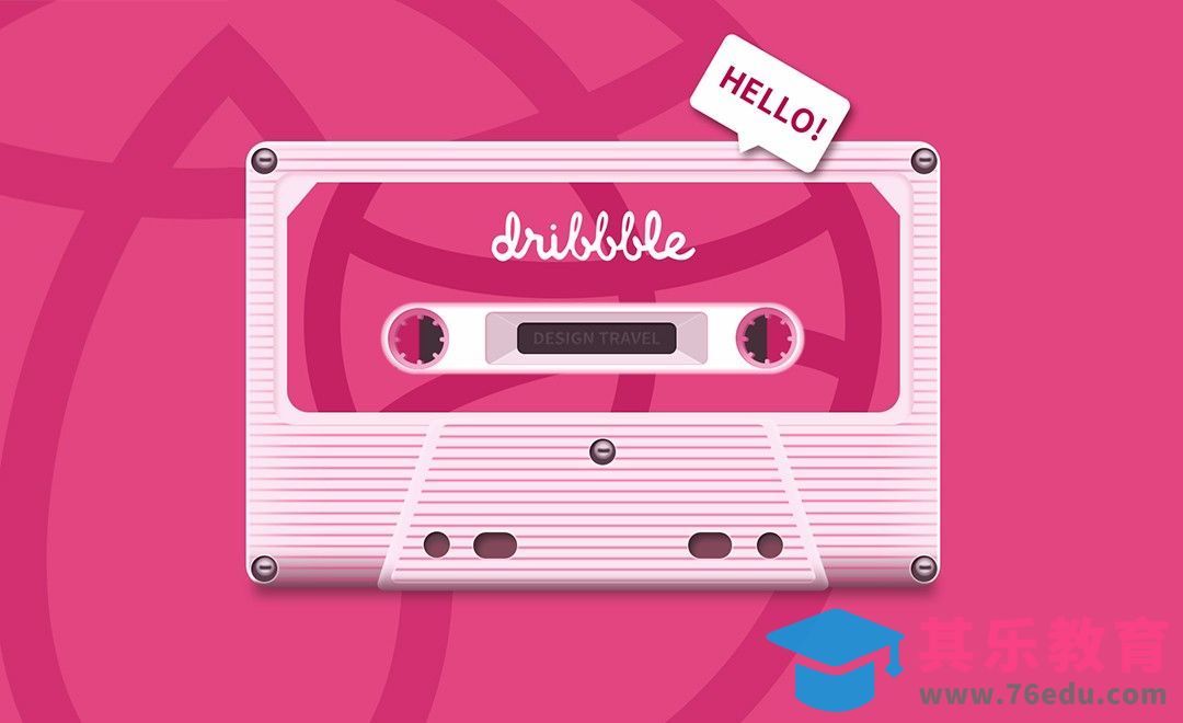 PS-鼠绘-录音带[虎课网绘画插画视频教程][ipad商业插画MP4教程全集 ]-第1张图片-我要自学网