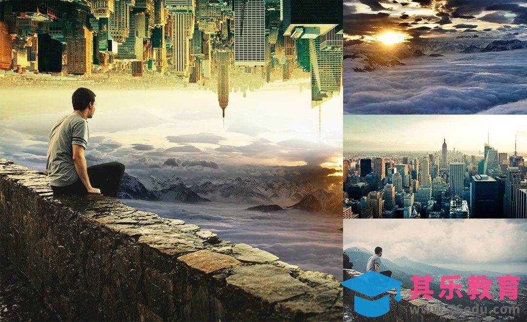 PS-盗梦之城创意合成[虎课网最新视频教程][免费高清MP4教程全集 ]-第1张图片-我要自学网