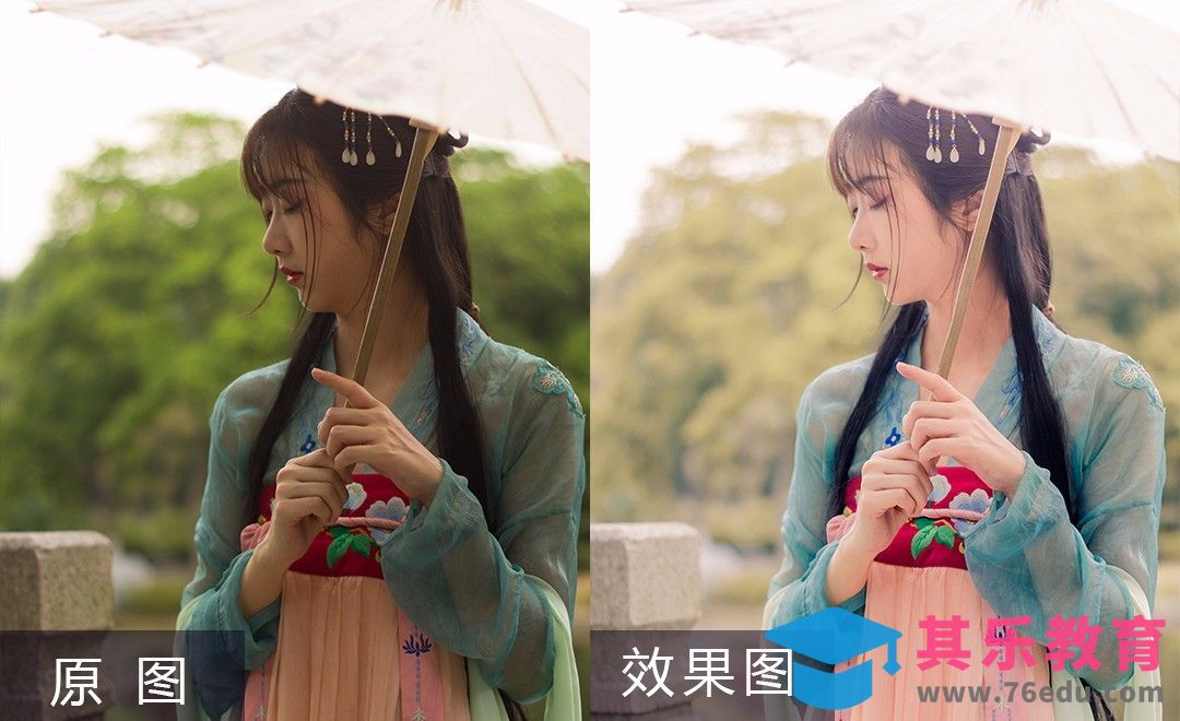 LR+PS-汉服古风色调 阴雨江南[虎课网手机摄影入门视频教程][MP4产品摄影教程全集 ]-第1张图片-我要自学网