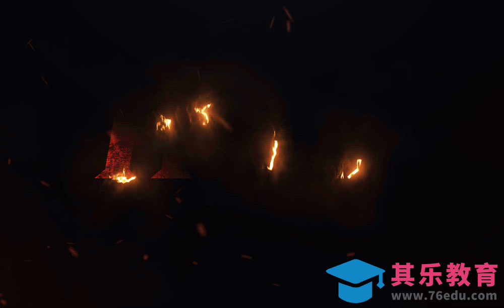 AE-fight文字火焰燃烧动态效果[虎课网平面设计视频教程][字体设计教程MP4高清全集 ]-第1张图片-我要自学网