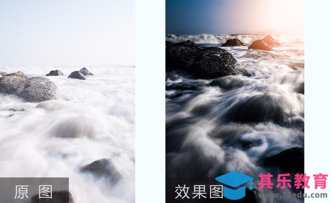 PS-云海霞光风光片后期修片制作[虎课网手机摄影入门视频教程][MP4产品摄影教程全集 ]-第1张图片-我要自学网