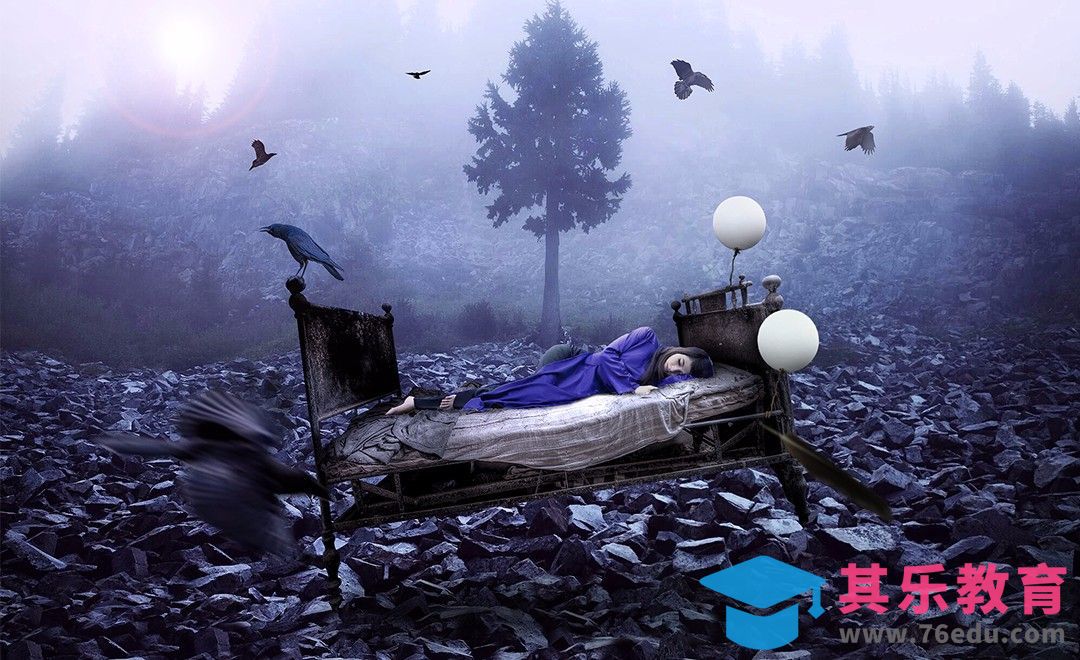 PS-迷情幻境-梦幻合成[平面设计视频教程][海报设计MP4高清全集 ]-第1张图片-我要自学网