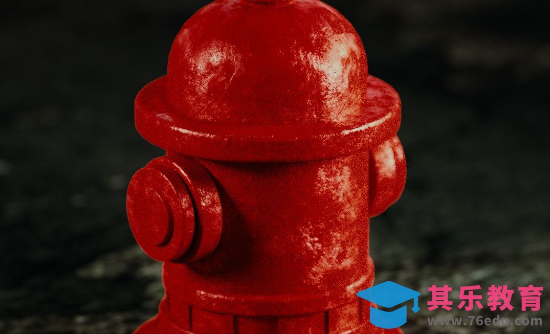 C4D+OC-消防栓建模渲染[虎课网C4D设计视频教程][产品数码建模MP4教程全集 ]-第1张图片-我要自学网