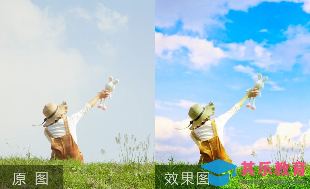 PS-日系小清新天空叠加及调色[虎课网手机摄影入门视频教程][MP4产品摄影教程全集 ]-第1张图片-我要自学网