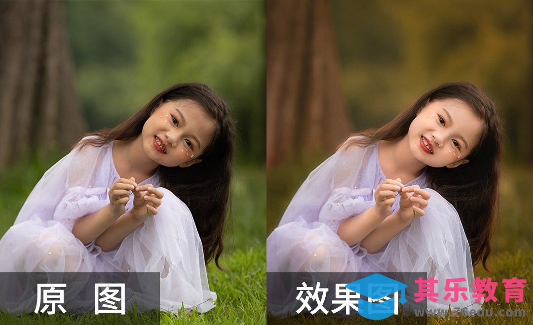 PS-油画风儿童外景精修[虎课网手机摄影入门视频教程][MP4产品摄影教程全集 ]-第1张图片-我要自学网