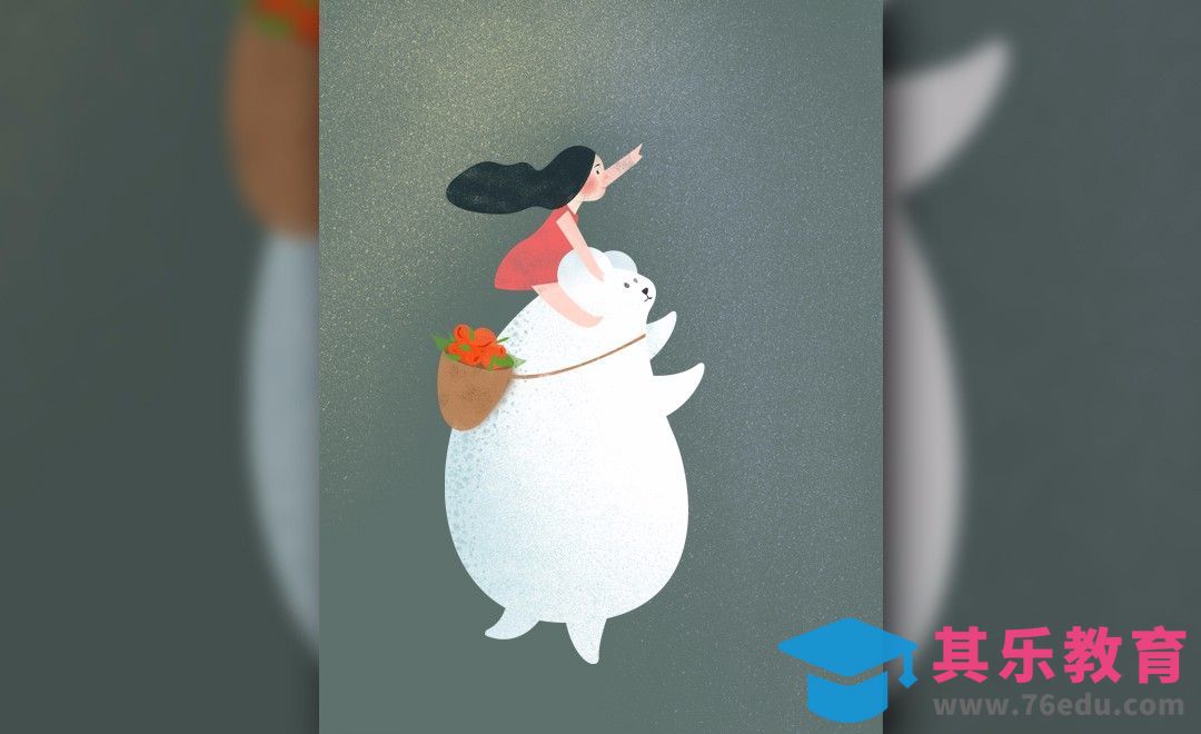 PS-鼠绘插画-童趣[虎课网绘画插画视频教程][ipad商业插画MP4教程全集 ]-第1张图片-我要自学网