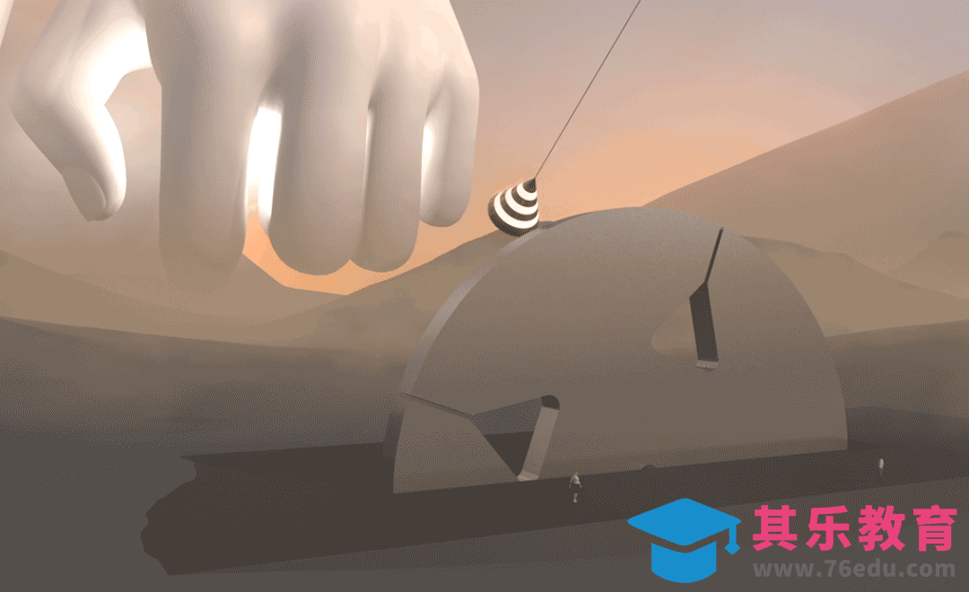 C4D-摆动的锤子[虎课网影视动画制作视频教程][MP4影视拍摄教程全集 ]-第1张图片-我要自学网