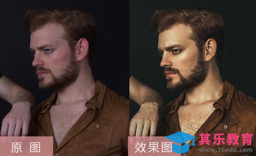 PS-男士商业人像精修[虎课网手机摄影入门视频教程][MP4产品摄影教程全集 ]-第1张图片-我要自学网