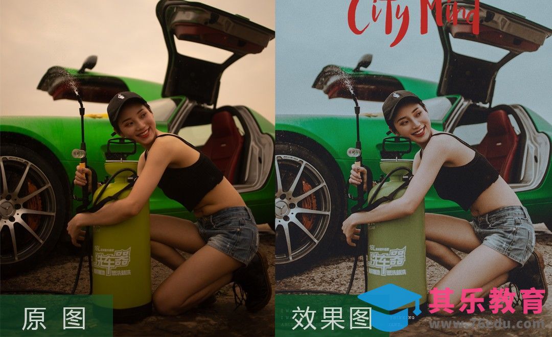 PS-ins质感低明度色调人像后期详解[虎课网手机摄影入门视频教程][MP4产品摄影教程全集 ]-第1张图片-我要自学网