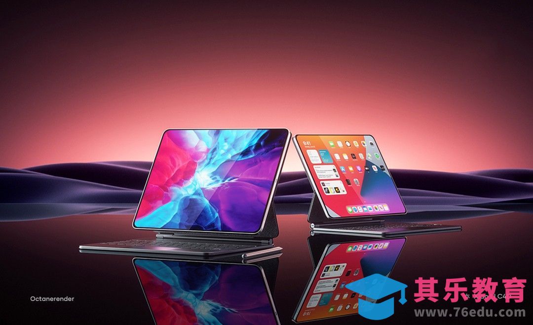 C4D+OC+PS-平板电脑渲染后期[虎课网C4D设计视频教程][产品数码建模MP4教程全集 ]-第1张图片-我要自学网