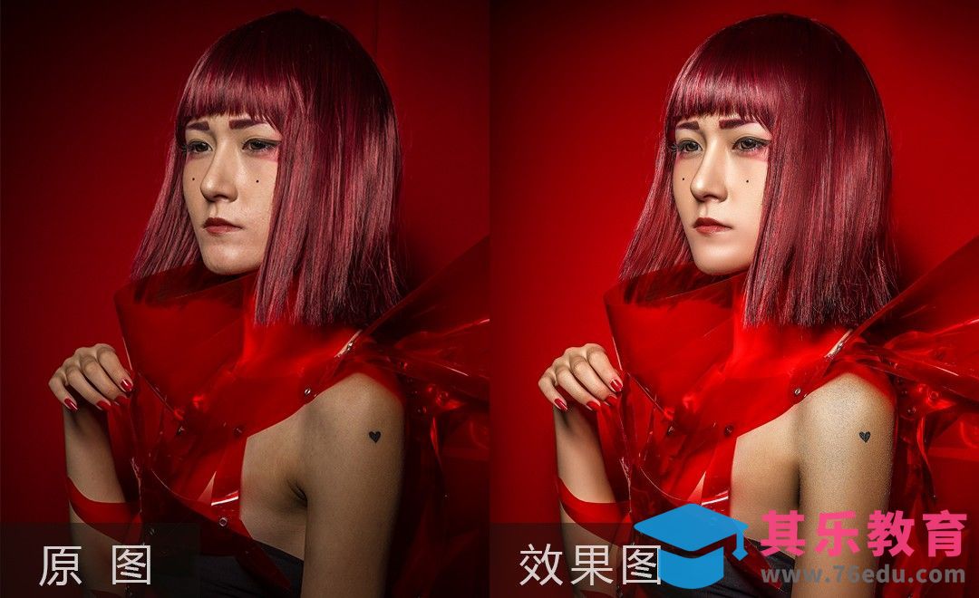 PS-cos模特人像精修[虎课网手机摄影入门视频教程][MP4产品摄影教程全集 ]-第1张图片-我要自学网