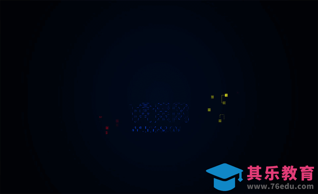 AE-高科技毛刺失真数字LOGOAE模板[虎课网影视动画制作视频教程][MP4影视拍摄教程全集 ]-第1张图片-我要自学网