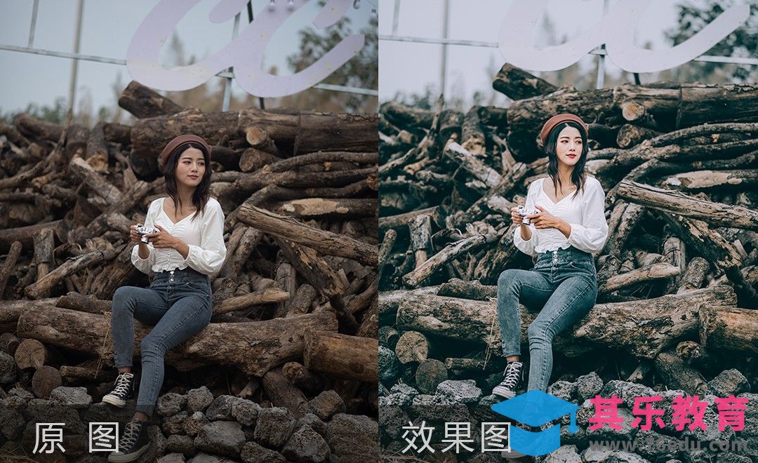 PS-人像胶片色调后期教程[虎课网手机摄影入门视频教程][MP4产品摄影教程全集 ]-第1张图片-我要自学网