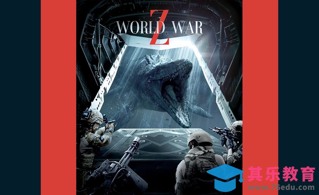 PS-海底暴动-电影场景合成[平面设计视频教程][海报设计MP4高清全集 ]-第1张图片-我要自学网