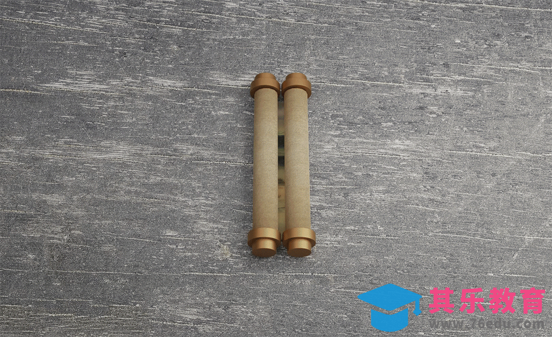 Blender-卷轴展开动画[虎课网Blender视频教程][Blender建模教程MP4教程全集 ]-第1张图片-我要自学网