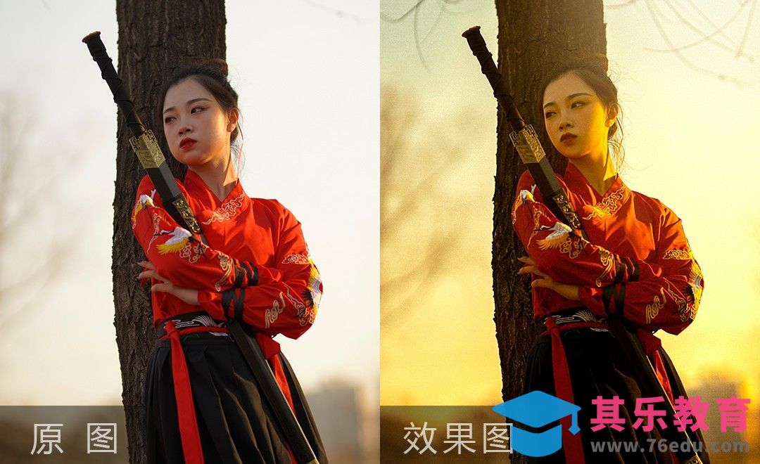 PS-古风人像仿电影胶片后期[虎课网手机摄影入门视频教程][MP4产品摄影教程全集 ]-第1张图片-我要自学网