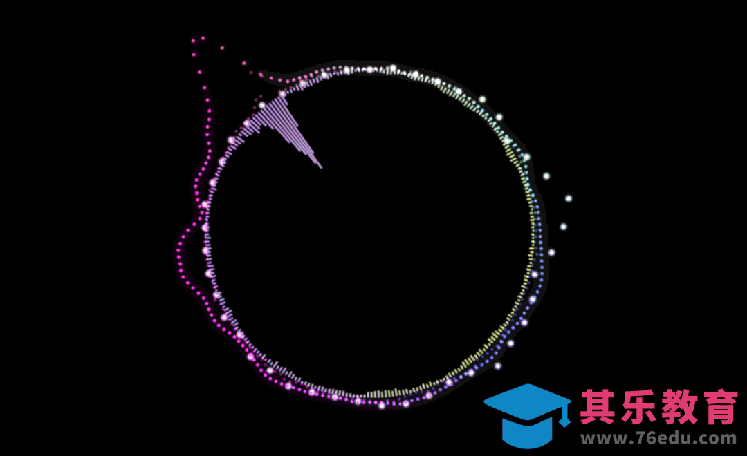 AE-音频波动状态展示动效[虎课网影视动画制作视频教程][MP4影视拍摄教程全集 ]-第1张图片-我要自学网