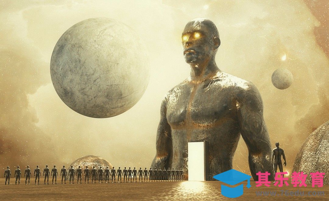 Maya+PS-“君权”主题3D模型场景创意合成[虎课网最新视频教程][免费高清MP4教程全集 ]-第1张图片-我要自学网