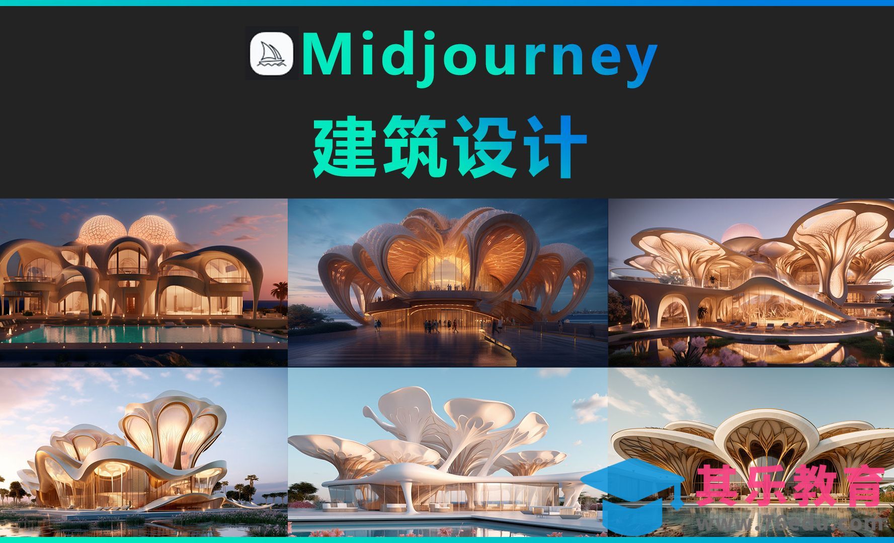 Midjourney-建筑设计[虎课网AICG人工智能视频教程][MP4高清全集 ]-第1张图片-我要自学网