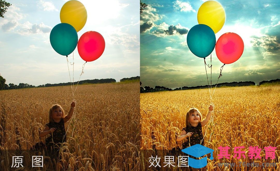 PS-麦田儿童摄影后期调色[虎课网手机摄影入门视频教程][MP4产品摄影教程全集 ]-第1张图片-我要自学网