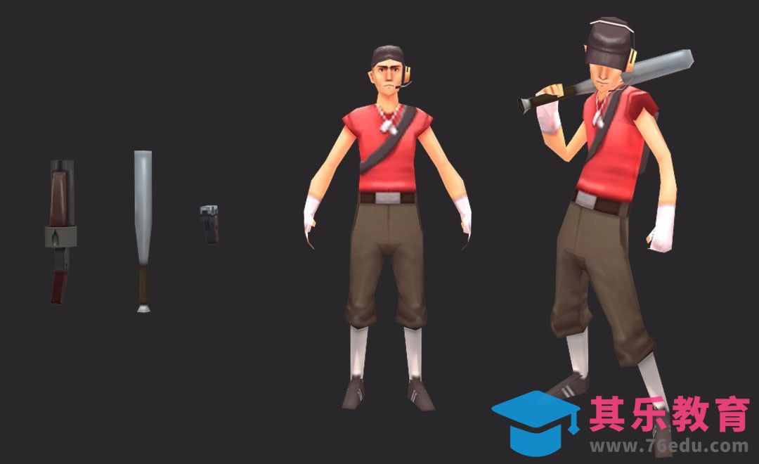 3dMax-人物动画之骨骼蒙皮[虎课网AICG人工智能视频教程][MP4高清全集 ]-第1张图片-我要自学网